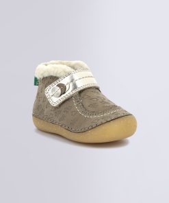 Kickers Enfant Garçon So Schuss Taupe | Gris