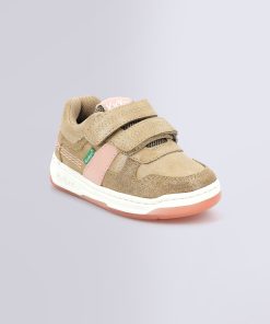 Kickers Enfant Fille Kalido Beige Brillant | Or