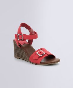 Kickers Femme Chaussures Kick Vodou Rouge | Rouge