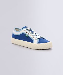 Kickers Femme Chaussures Arveil Bleu Blanc | Bleu
