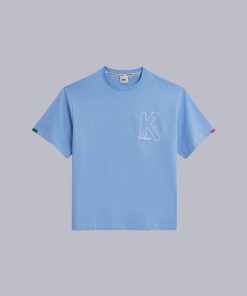 Kickers Femme Men's Kick Tshirt Bleu Clair | Bleu