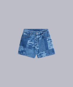 Kickers Femme Men's Kick Short Bleu Camouflage | Bleu
