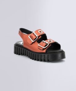 Kickers Femme Chaussures Kick Falk Bronze Cuivre | Cuivre