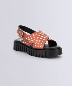 Kickers Femme Chaussures Kick Fact Bronze Cuivre | Cuivre