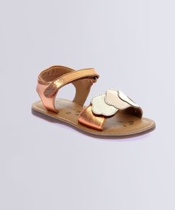 Kickers Enfant Fille Dyastar Orange (24-34) | Cuivre