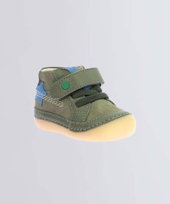 Kickers Enfant Bébé Sokistic Kaki | Kaki