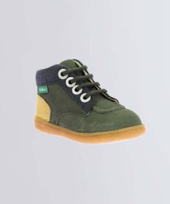 Kickers Enfant Fille Kickiconic Kaki | Kaki