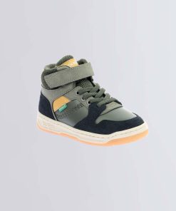 Kickers Enfant Fille Kickado Kaki | Kaki