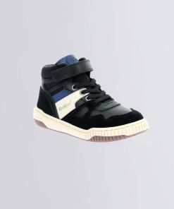 Kickers Enfant Garçon Kick92 Noir Bleu | Noir